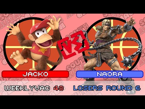 WeeklyVac 48 - SSBU - Jacko (Diddy Kong) vs Naora (Simon)