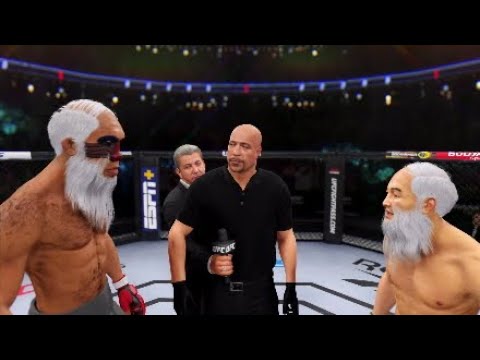 Rafiki vs. Old Bruce Lee - EA sports UFC 4
