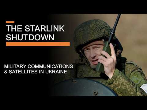 The Starlink Shutdown - Russian Military Communications, Corruption & Satellites in Ukraine