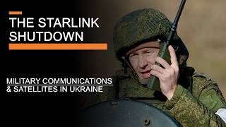 The Starlink Shutdown - Russian Military Communications, Corruption & Satellites in Ukraine