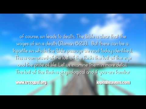 PSF OHR Open Heavens Reflections 26 March 2016 - Beware of the Tripartite Sins