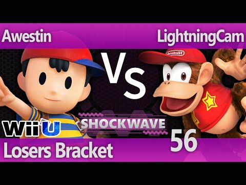SW 56 Smash 4 - Awestin (Ness) vs LightningCam (Diddy) - Losers Bracket