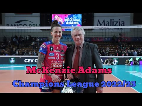 [Champion League 22/23] [Novara vs Vakifbank] [McKenzie Adams] [15-02-2023]