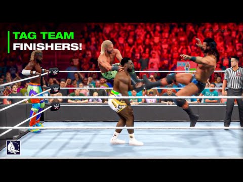 30 Best Tag Team Finishers EVER! (feat WWE 2K23)