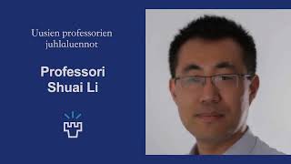 Professor Shuai Li: When AI Meets Robotics