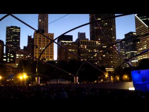 Madison from Madison Media Radio at Jazz in the City (night) 2