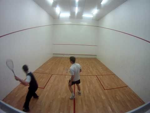 Paweł Wesołek vs Marcin Bartolewski 2 set (17:15) CLS Scout Squash Club