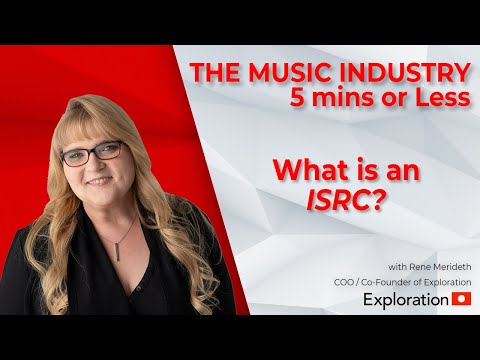 What is an ISRC?  Music Industry - 5 Mins or Less