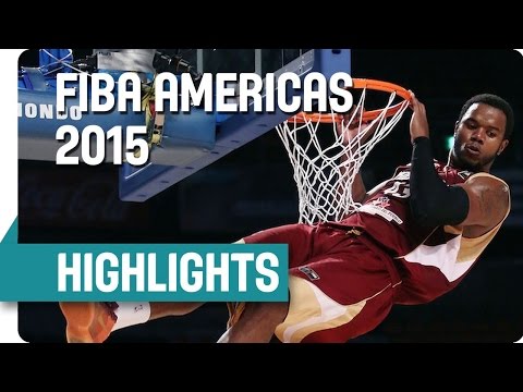 Dominican Republic v Venezuela - Game Highlights - Second Round - 2015 FIBA Americas Championship