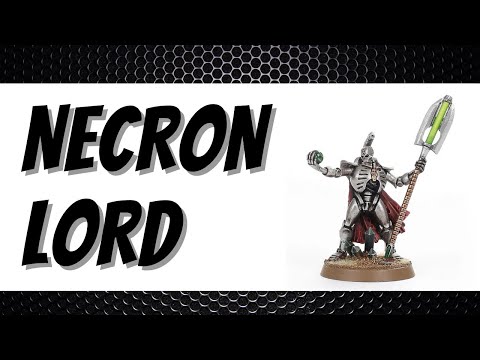 Necron Lord Actually A Good HQ? Review / Tactics  - 9th Edition Codex - Warhammer 40k