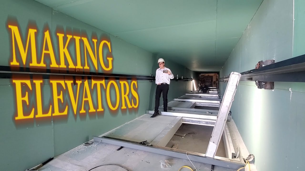 A rare look inside the world of MODULAR ELEVATOR MANUFACTURING