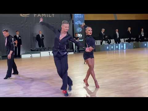 David Jenner - Elisabeth Tuigunov GER | Cha Cha Cha | WDSF European Ch. Youth 10 Dance - Brno 2020