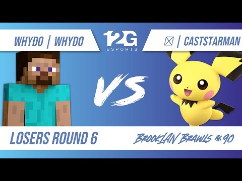 BrookLAN Brawls 90 - ඞ | Caststarman (Pichu) v. WhyDo | WhyDo (Steve, Mii Gunner) - Losers Round 6