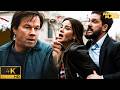 Mark Wahlberg Vs Kit Harington Bus Fight The Family Plan 2
