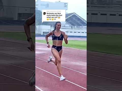 GRAVITY IMPACT IN SLOWMO 😱 #running #slowmotion #raining #gravity