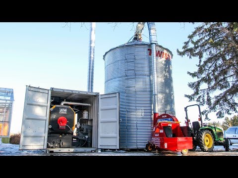 1,000,000 BTU Biomass Boiler System to Heat 40,000sq/ft