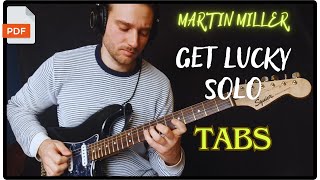 Download lagu Martin Miller - Get Lucky solo cover (My version TABS) mp3
