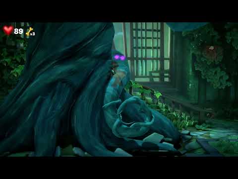 Luigi's Mansion 3 (NS) Part 30 - Getting the 9th Elevator button from Polterkitty Part 2