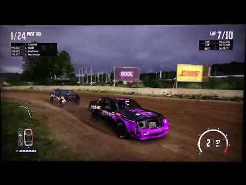 Stock Car Raven Racing! Wreckfest All track Tour, Episode 63
