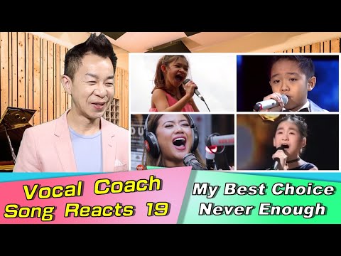 Vocal Coach reacts to Never Enough | Angelica Hale | Morissette Amon | Video