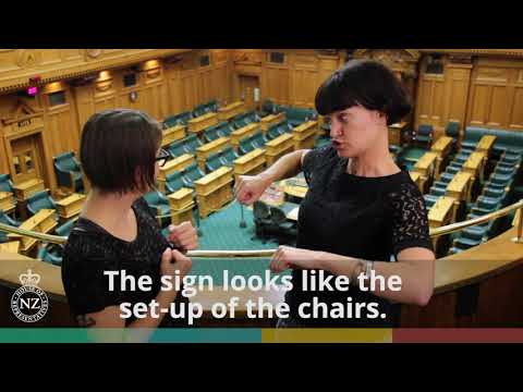 How to Sign Parliament in NZSL