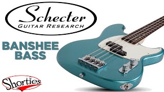 Video thumbnail for Schecter Banshee Bass | SHORTIES by The Bass Channel