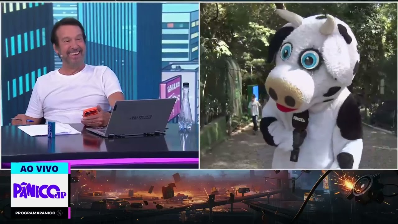 SÃO PAULO É A CIDADE MAIS FELIZ DO MUNDO? DEVE SER PORQUE O ANIMAL DO PÂNICO TÁ CAUSANDO NA PAULISTA