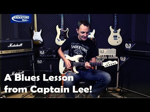 A Blues Lesson from Captain Lee!