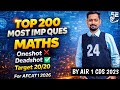 Complete MATHS In One Class For AFCAT CDS 1 2026 Every Type Of Question By UPSC CDS AIR 1