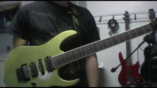 Seventh Wonder - Unbreakable solo - Guitar Cover