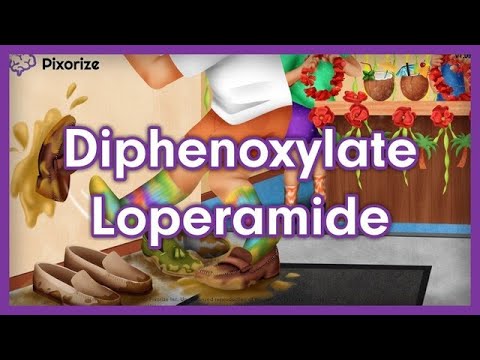 Loperamide vs Diphenoxylate Mnemonic for USMLE