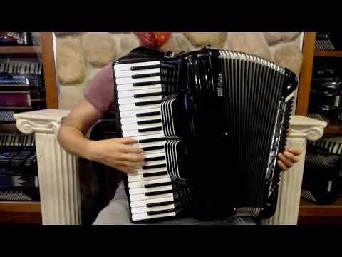 3959 - Black Pancordion PanItalia Piano Accordion LMMH 41 120 $2499
