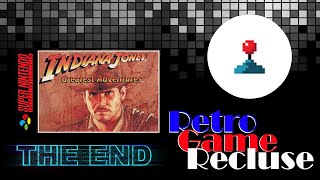 Indiana Jones' Greatest Adventures (1994) Super Nintendo Famicom SNES ending [Retro Gaming]