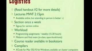 Download the video "Lecture 1 | Programming Abstractions (Stanford)"