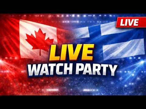 LIVE: Canada vs Finland | 2026 Olympic Hockey Semi-Final Watch-Along