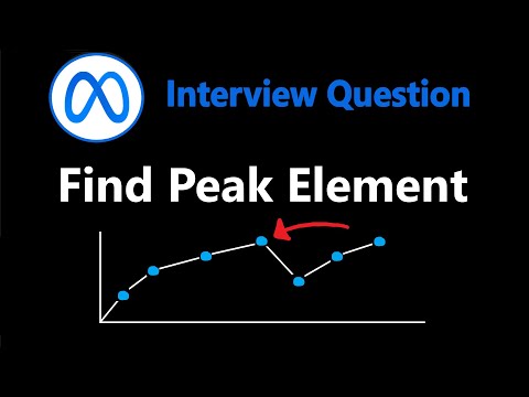 Leetcode 162 Find Peak Element Binary Search Python
