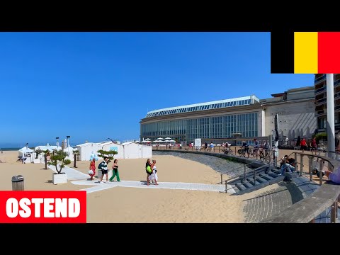 Ostend Belgium 🇧🇪 Belgian Coast walking tour