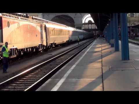 Budapest Keleti: EuroNight / trenul InterRegio 473 Ister to Bucureşti Nord via Arad, Deva, Braşov