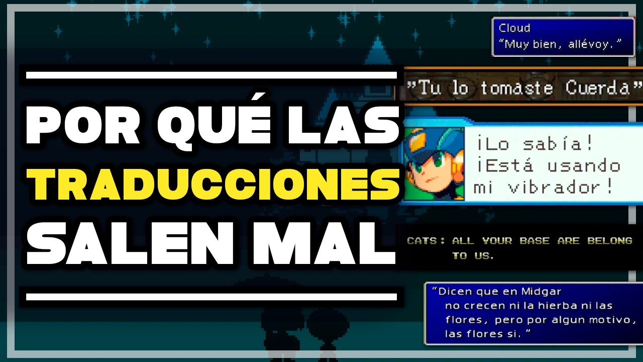 ¿Por que salen videojuegos MAL TRADUCIDOS?