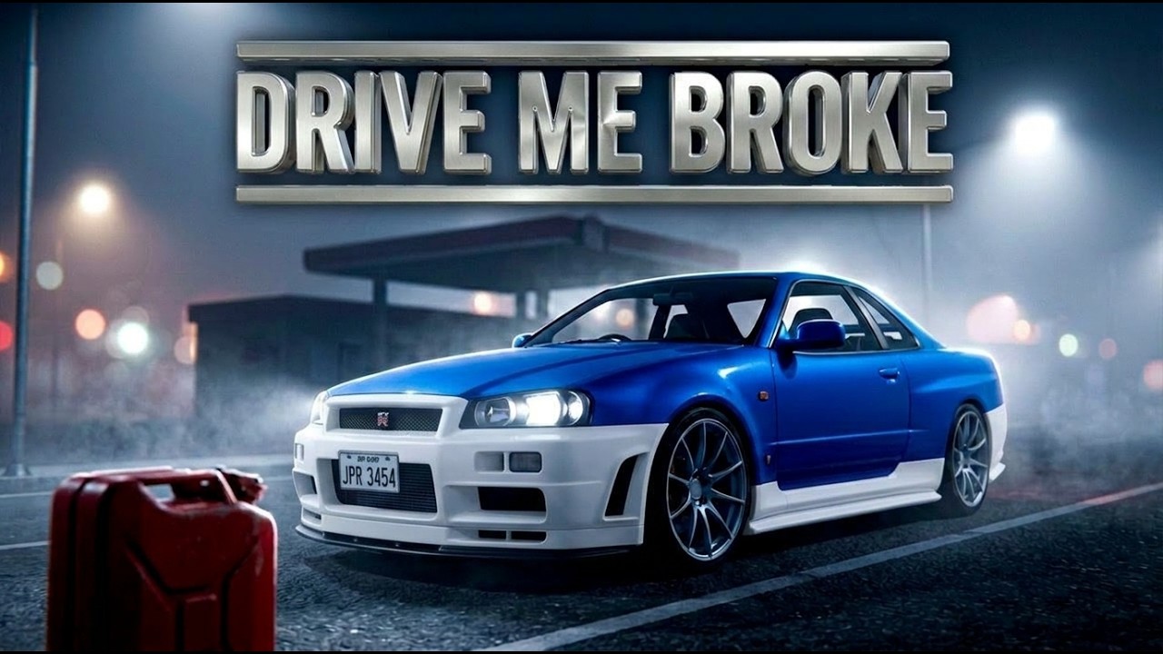 PRIMEIRO ROLÊ, JÁ FIQUEI NO PREGO COM O SKYLINE! - Drive Me Broke #4
