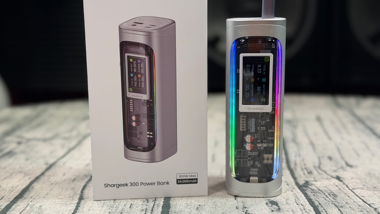 SHARGE 300 - The Most Insane Power Bank