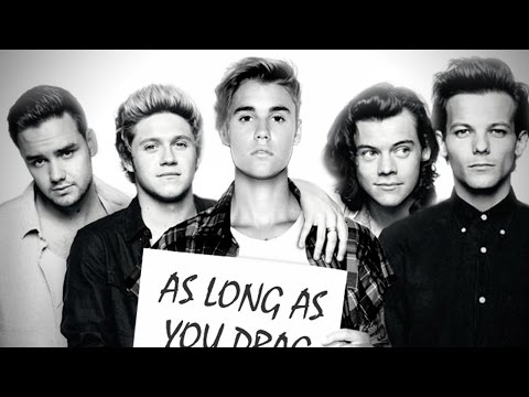 One Direction Vs. Justin Bieber - "As Long As You Drag Me Down" (Mashup)