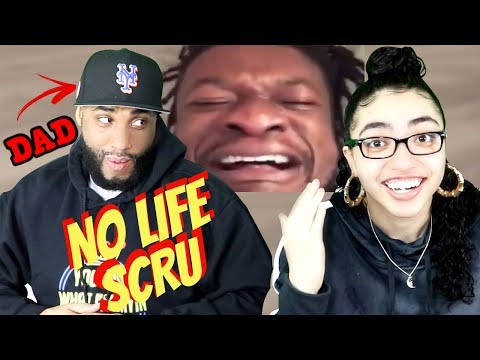 MY DAD REACTS TO "No Life Scru" (SCRU FACE JEAN DISS) REACTION