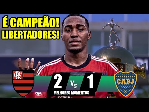 MELHORES MOMENTOS | FLAMENGO 2x1 BOCA | FINAL LIBERTADORES SUB-20 | É CAMPEÃO RUMO AO MUNDIAL CLUBES