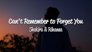 Shakira - Can&#39;t Remember to Forget You (Lyrics) ft. Rihanna