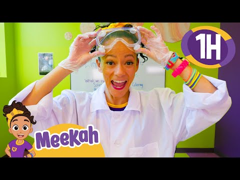 Meekah Learns Science and Does Fun Science Experiments! | 1 HOUR OF MEEKAH! | Blippi Toys