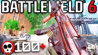 100+ KILLS on BATTLEFIELD 6 with the #1 PW5A3 Class! (MP5)