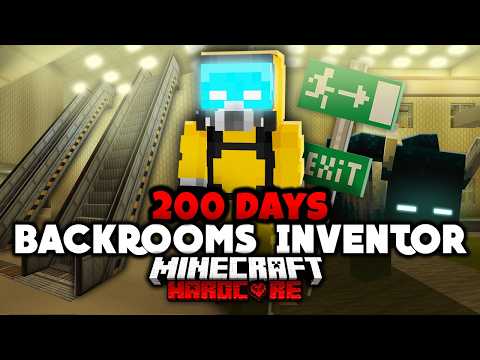 I Survived 200 Days in Liminal Industries in Minecraft Hardcore