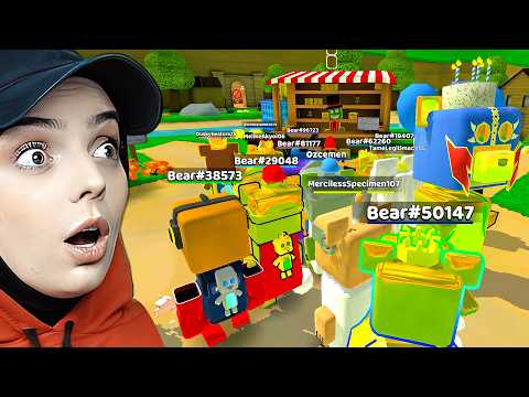 SÜPER AYI 21 KİŞİ AYNI ANDA OYUNA GİRDİ! 😱🐻