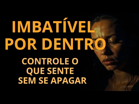 VOCÊ SE TORNA IMBATÍVEL QUANDO APRENDE A CONTROLAR O QUE SENTE SEM NEGAR O QUE SENTE / ESTOICISMO